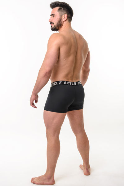 Термо трусы мужские спортивные лёгкие влагоотводящие ACTIX Barlow PRO, черные Термо трусы мужские спортивные лёгкие влагоотводящие ACTIX Barlow PRO, черные